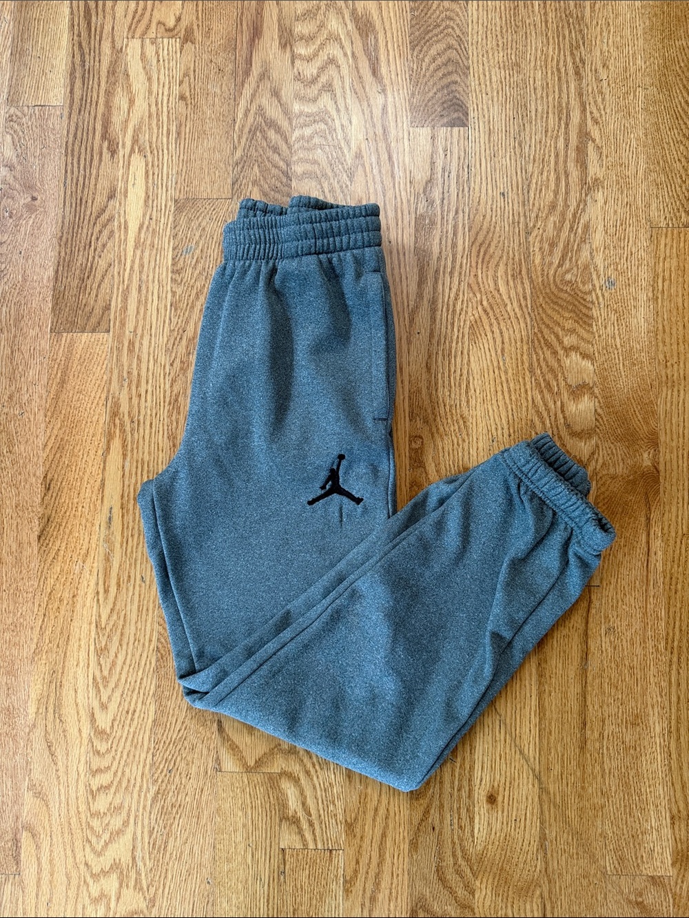 Jordan Youth M Kids Gray Logo Sweatpants
